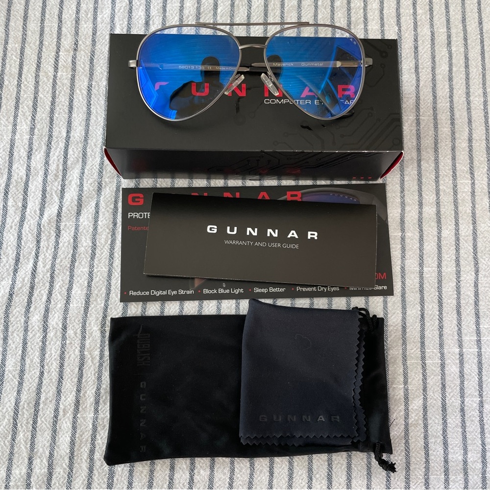 Gunner Maverick Aviator Blue Light Glasses